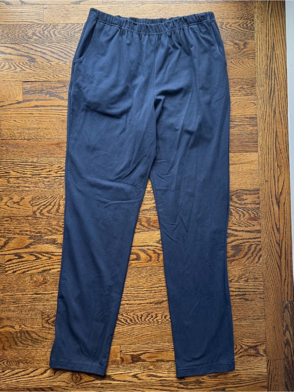 L.L. Bean Navy Blue Elastic Waist Jogger Sweat Pants M - NWT